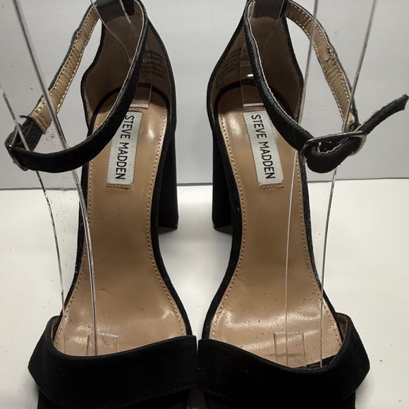 Steve Madden Black suede Carrson. - Picture 9 of 10